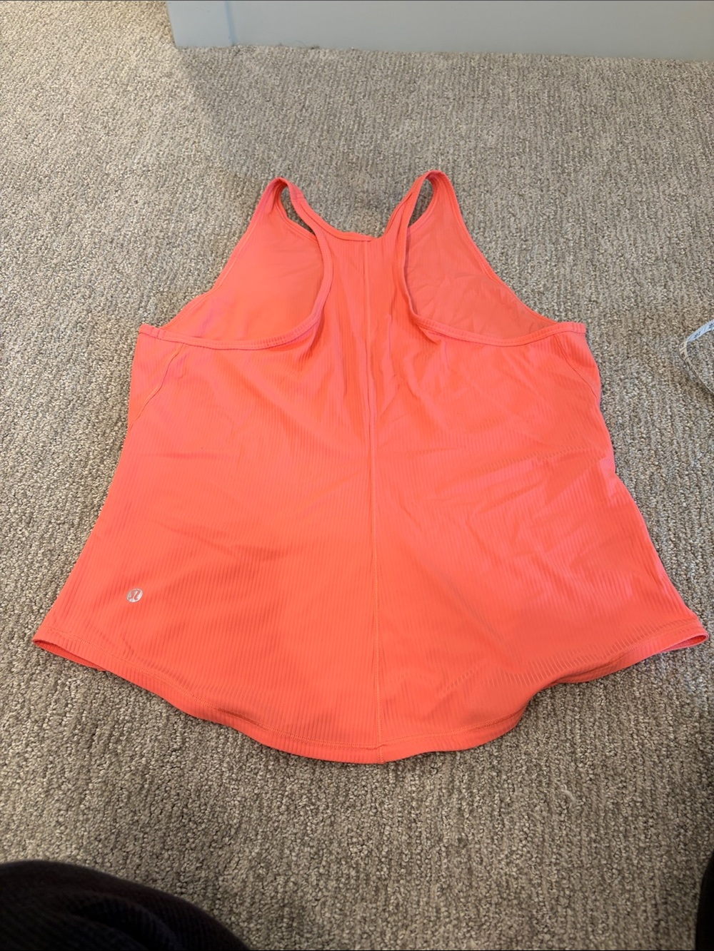 LULULEMON Women's Base Pace Ribbed Tank Top In Raspberry Cream - Picture 5 of 6